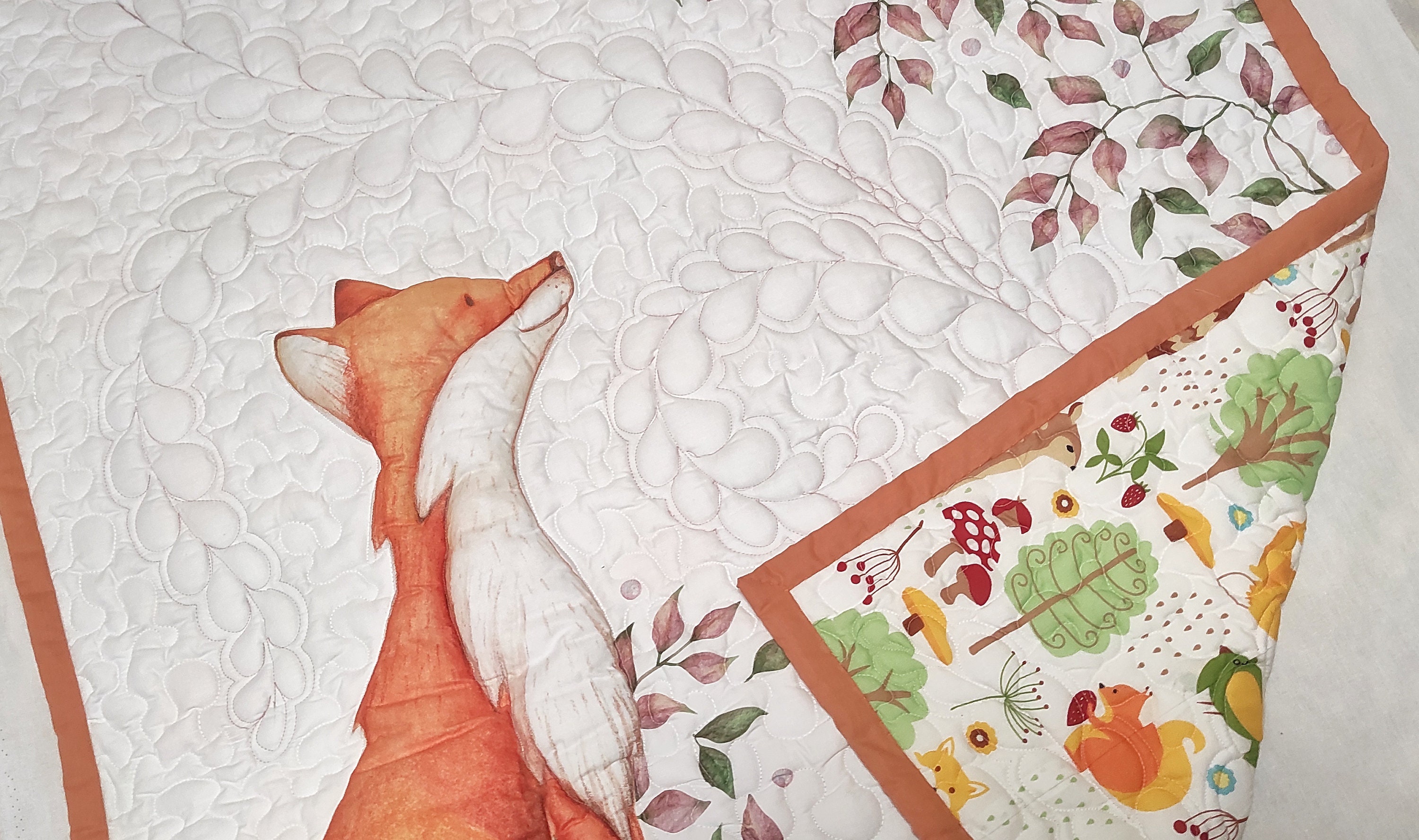 Handmade Baby Fox Blanket Etsy