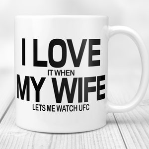 UFC Gift, UFC Mug, UFC Husband, Ufc Gift For Men, Mma Mug, Watch Ufc, Ultimate Fighting Challenge, Ufc Cup, Coffee Mug, Gift For Him