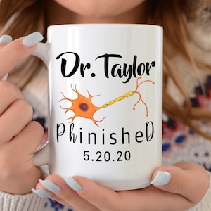 Neurosurgeon Gift Doctor mug PHD Gift Neurology Mug Doctorate Medical Student Doctor Neuroscience Anatomy Neurologist Surgeon