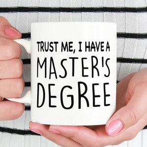 Mba Geschenk, Master Degree Tasse, Mba Tasse, Abschluss Geschenk, College Abschluss, Mba Kaffeetasse,