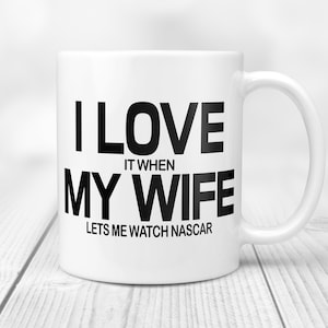 Nascar Gifts Race Car Birthday Nascar Racing Nascar Mug Formula 1 Husband Cup Racing Gift Idea