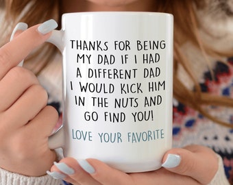 Father's Day Mug, Dad Coffee Mug, Father's Day Gift, Gift for Dad, Funny Dad Mug, Funny Dad Gift