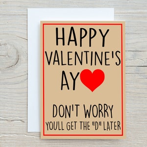 Happy Valentine's Ay - Don't Worry You'll Bekommt das "D" Später