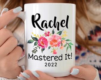 Maestría Regalo de graduación personalizado Regalo MBA Clase de 2022 Regalo de graduación personalizado