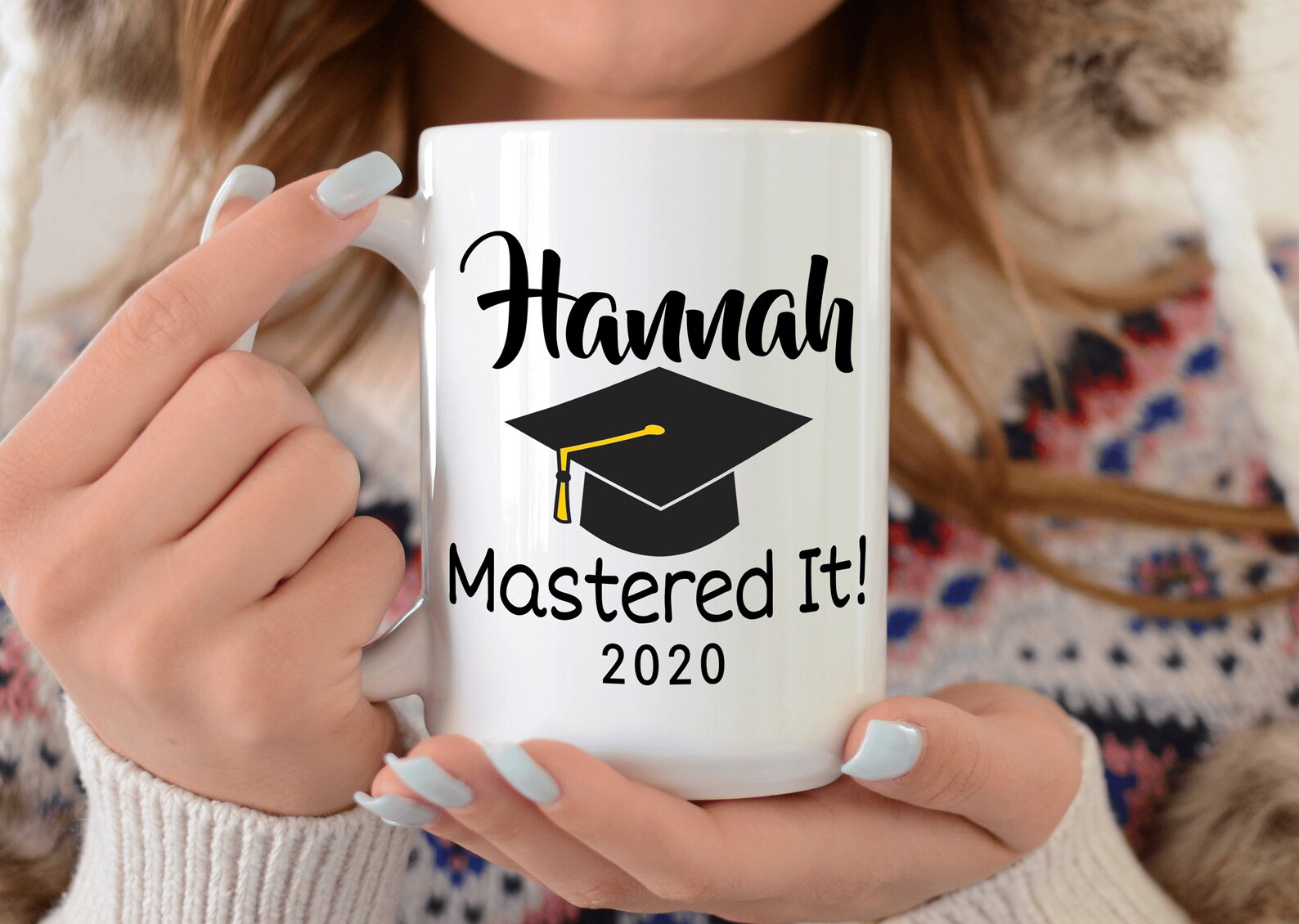 Personalized Masters Degree Graduation Gift For College Etsy