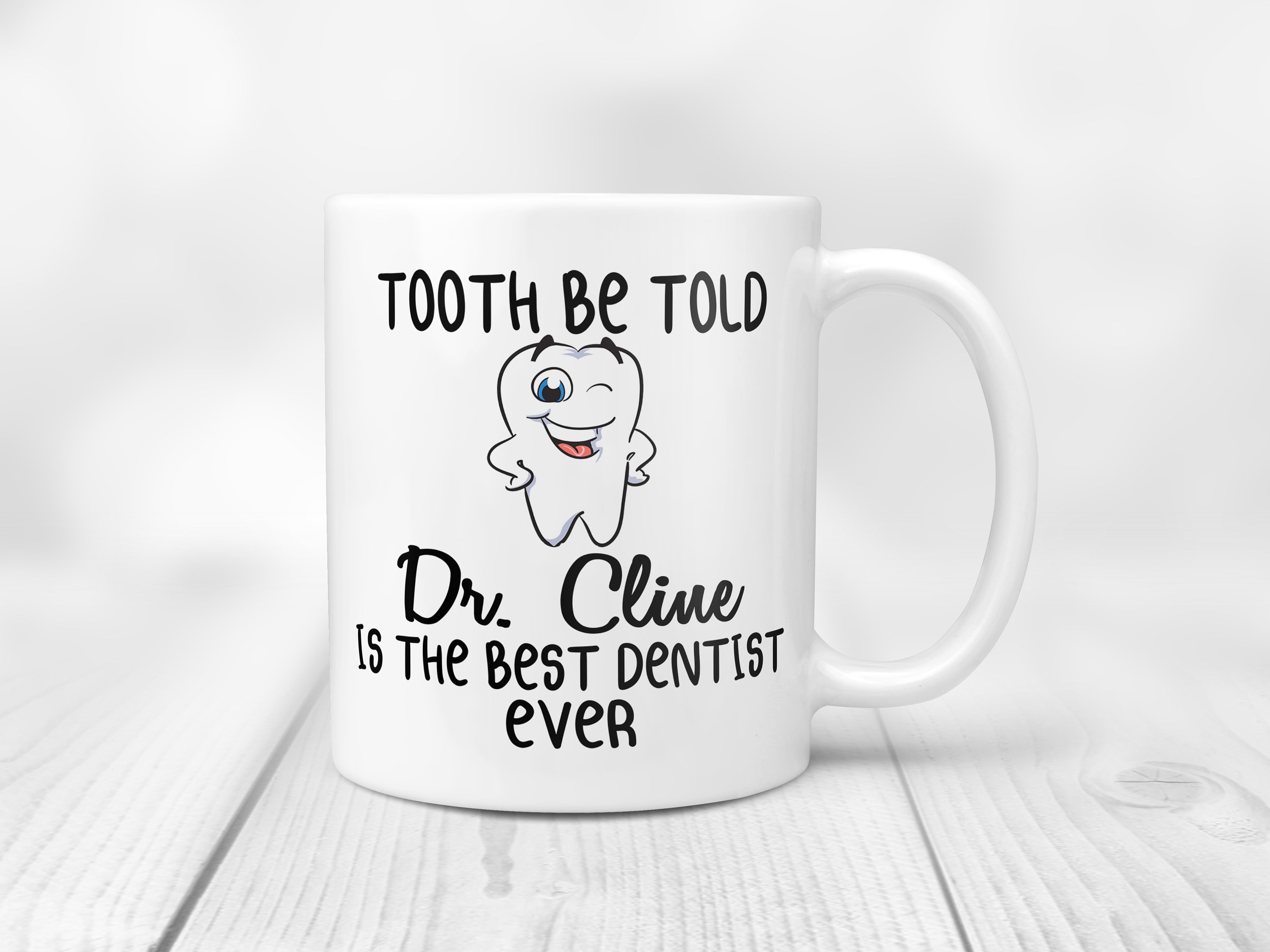 Custom Dentist Mug Gift for Dentist Personalized Dentist Cup Etsy