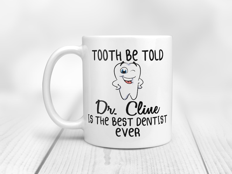 Custom Dentist Mug Gift for Dentist Personalized Dentist Cup Etsy