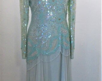 drop waist evening dress uk