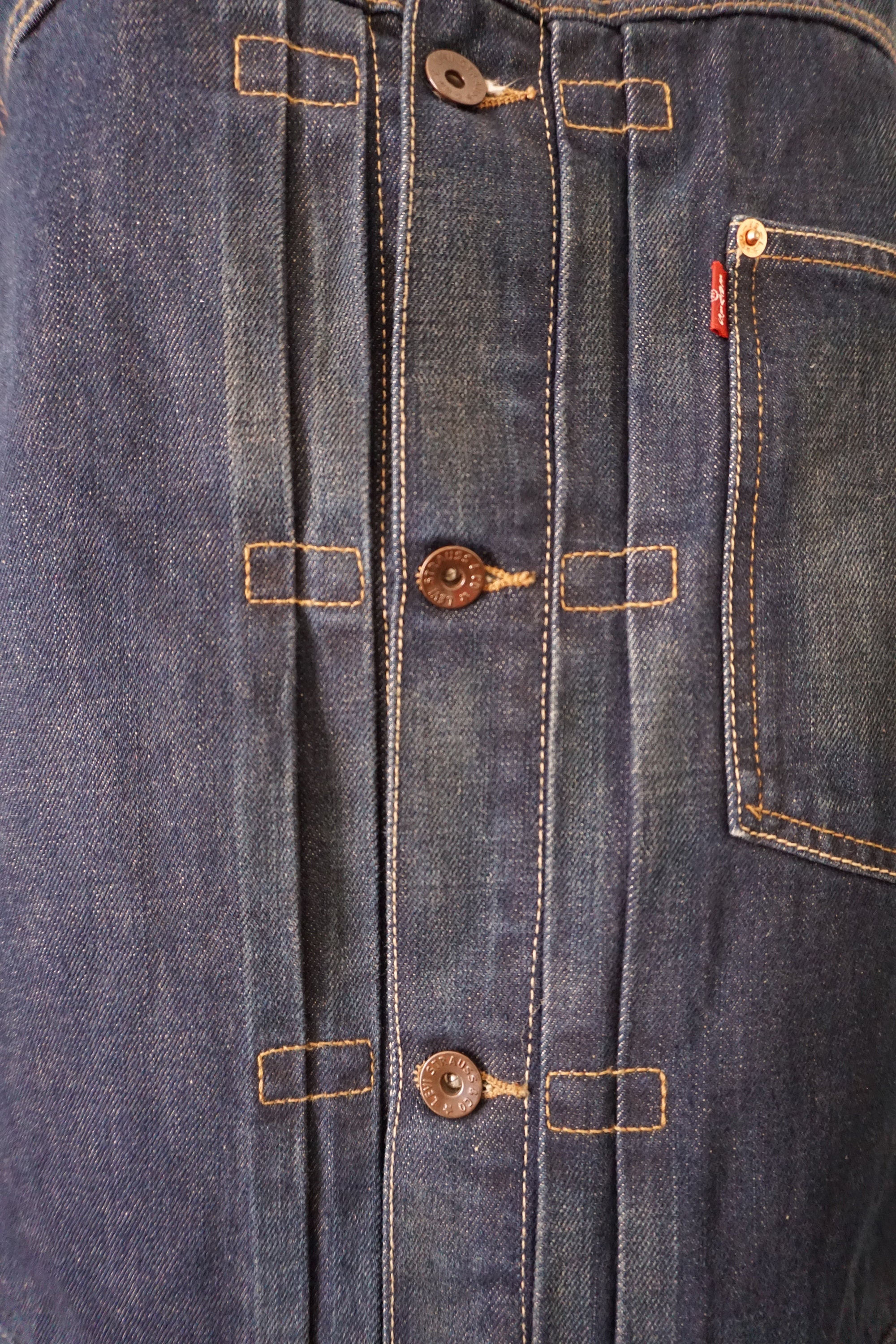 Vintage 1990's Levi's Denim Trucker Jacket 70501 04 S - Etsy