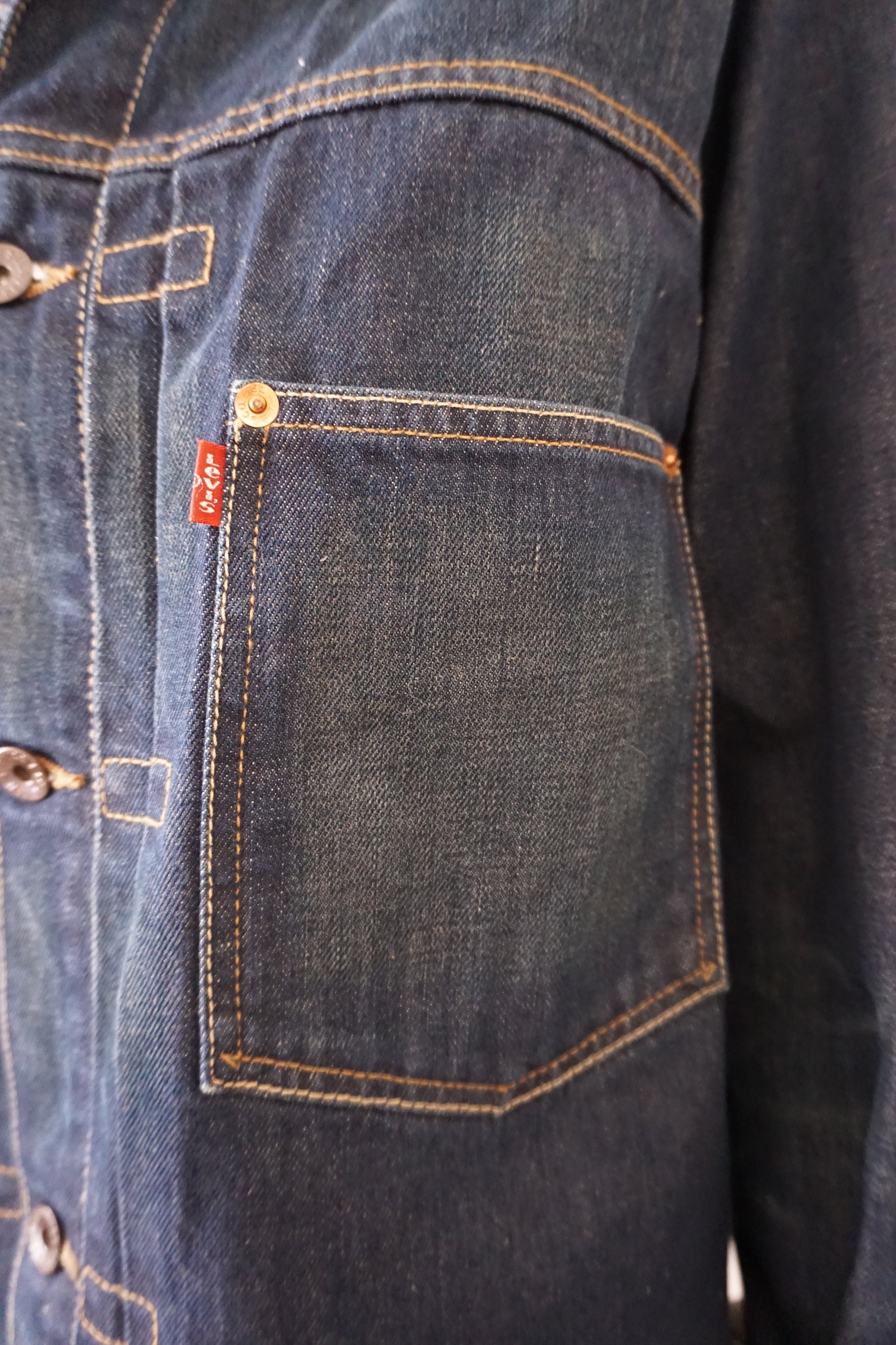 Vintage 1990's Levi's Denim Trucker Jacket 70501 04 S - Etsy