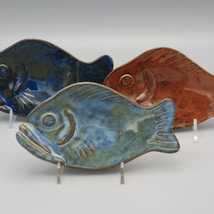 Pottery Fish Spoon Rest