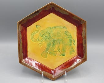 Unique shaped Elephant Plate