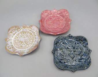 Trinket dish; Jewelry dish; Tea bag holder