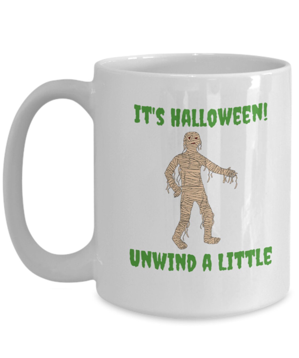 Funny Halloween Mummy Coffee Mug Cute Scary Gift for Men Etsy UK