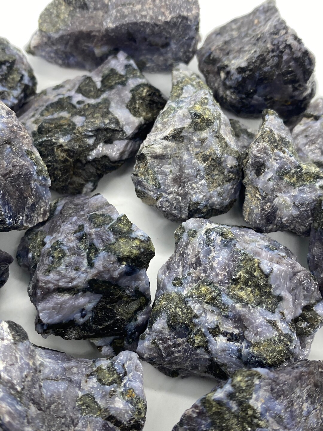 Rough Indigo Gabbro - 1 LB, Size Small - Gems By Mail