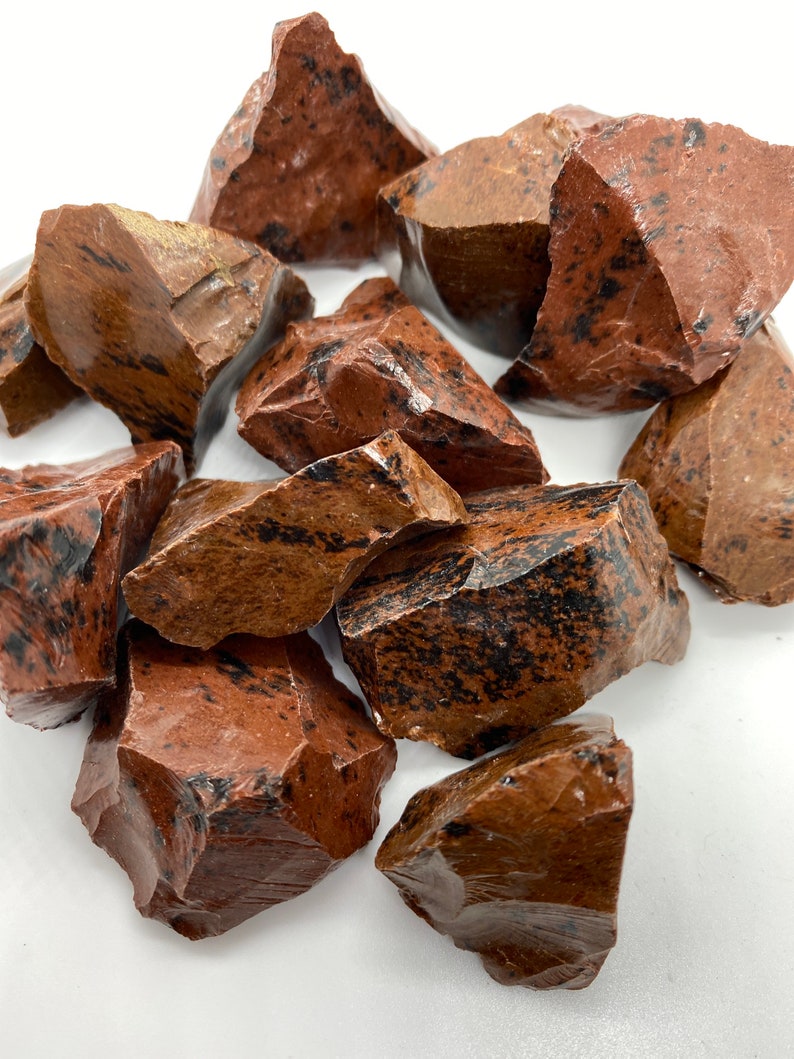 mahogany obsidian raw mahogany obsidian raw