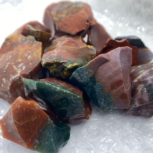 Large Bloodstone Raw Stone, Bloodstone Raw Stones, Healing Heliotrope Crystals, Soulshine Stoneworks, Heliotrope Gemstone image 4