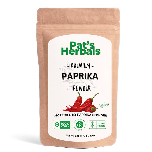Organic Paprika Ground | Eco Friendly Bag | Bulk