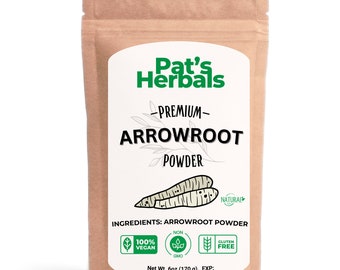 Organic Arrowroot Powder | Eco Friendly Bag | Bulk