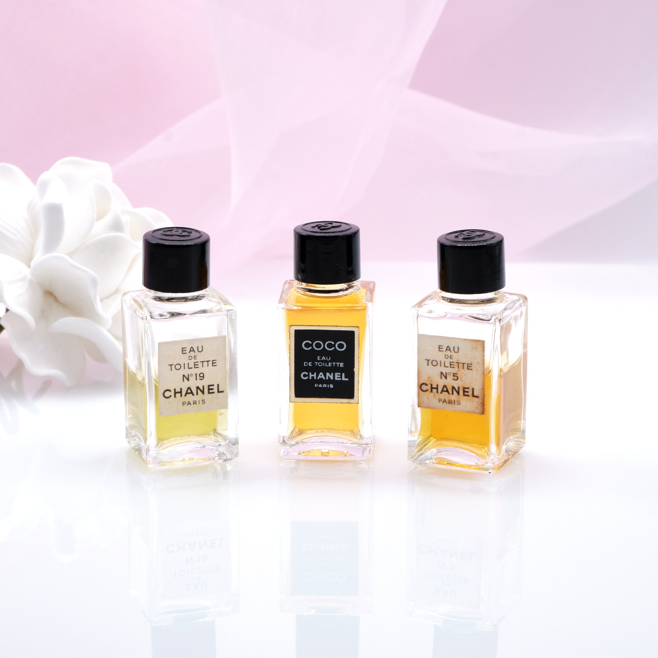 Gift Set of perfume Chanel 5 in 1 eau de toilette Chanel No. 5 No. 19 Coco  Chanel miss as a gift 5 in 1