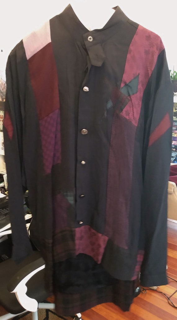 Vintage Donna Jessica Skirt and Jacket Patchwork S