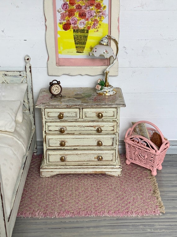 dollhouse made from dresser