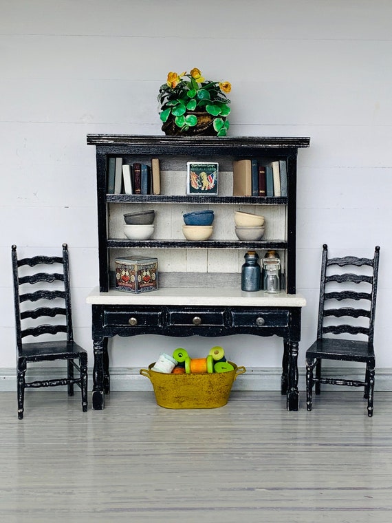miniature dollhouse kitchen furniture