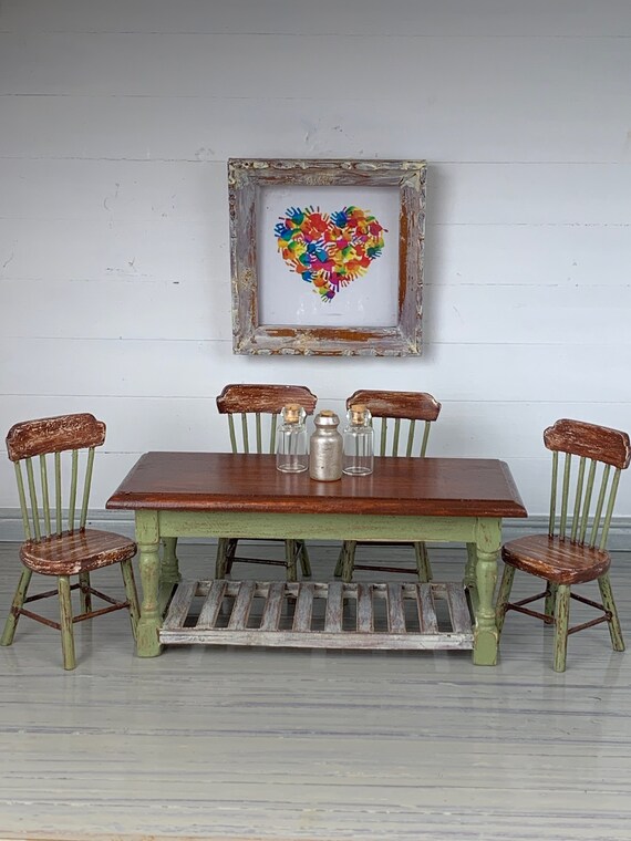 miniature farmhouse furniture