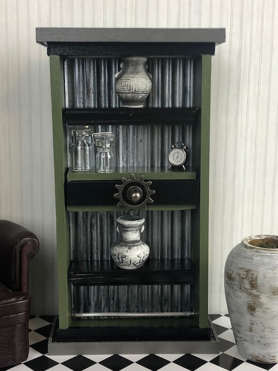 miniature bookcase