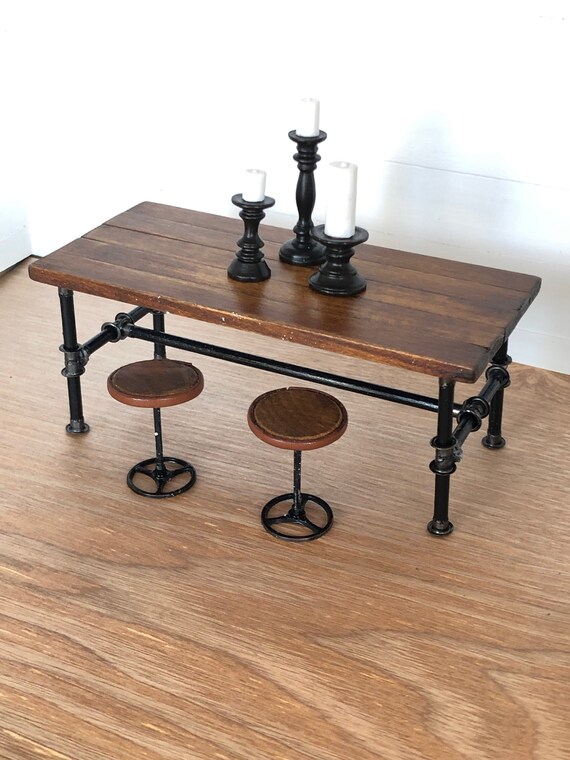 modern dollhouse kitchen