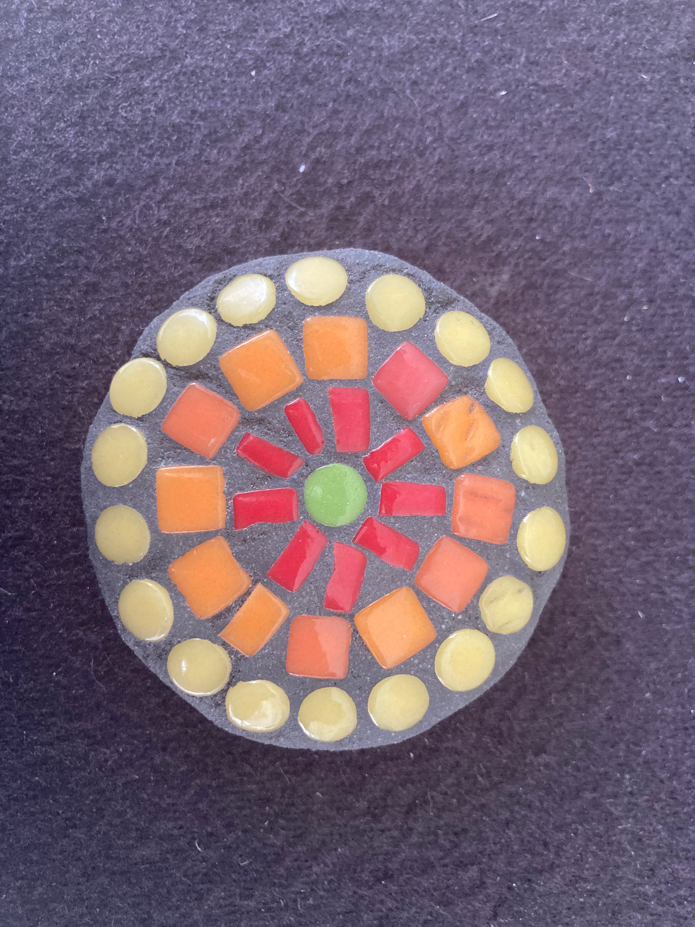 Set of 3 Mosaic Etsy