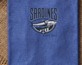 Sardines Fish Graphic Tee | Retro Fishing Shirt