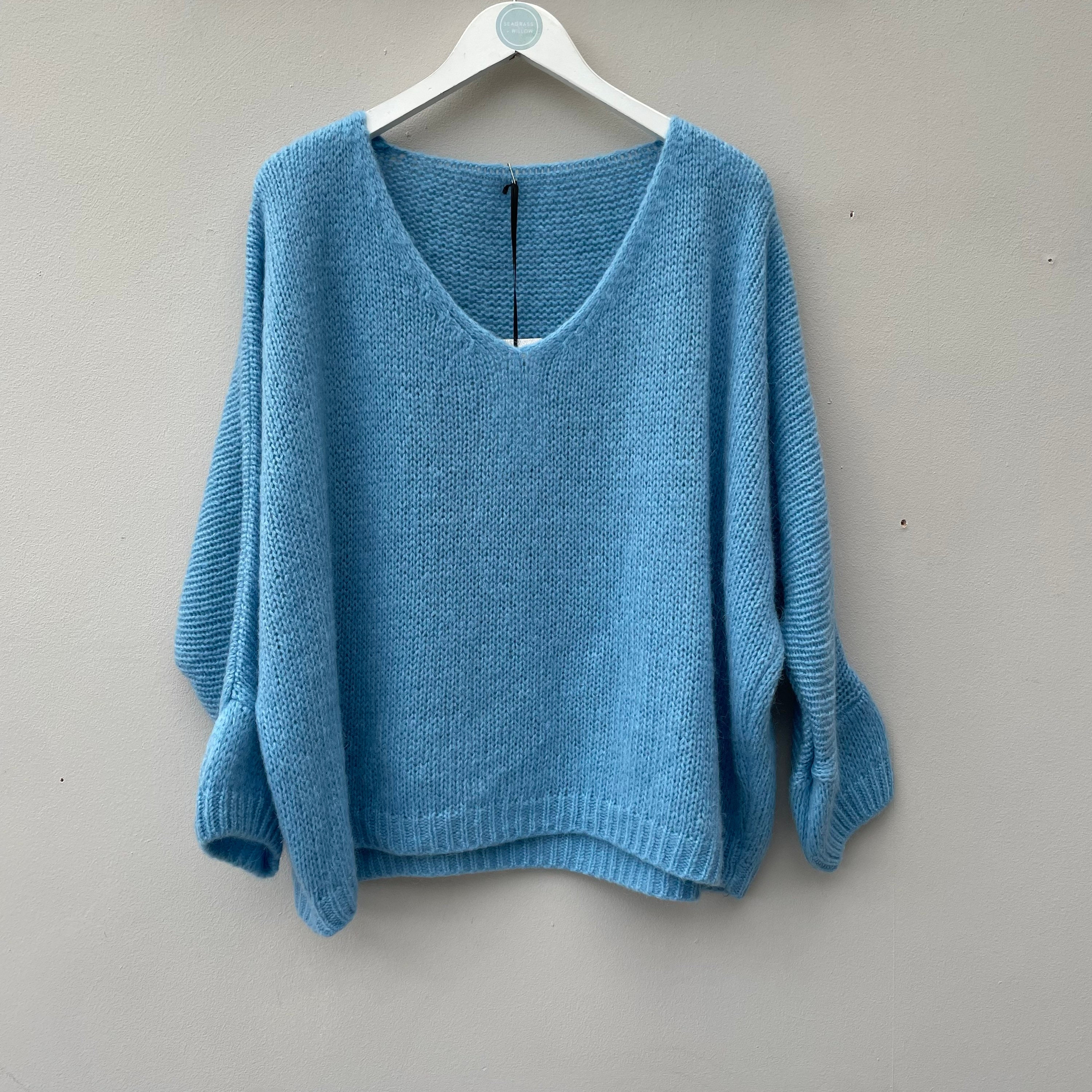 The Darcy Oversized Knit. Made in Italy Clothing. Knitwear. | Etsy Canada