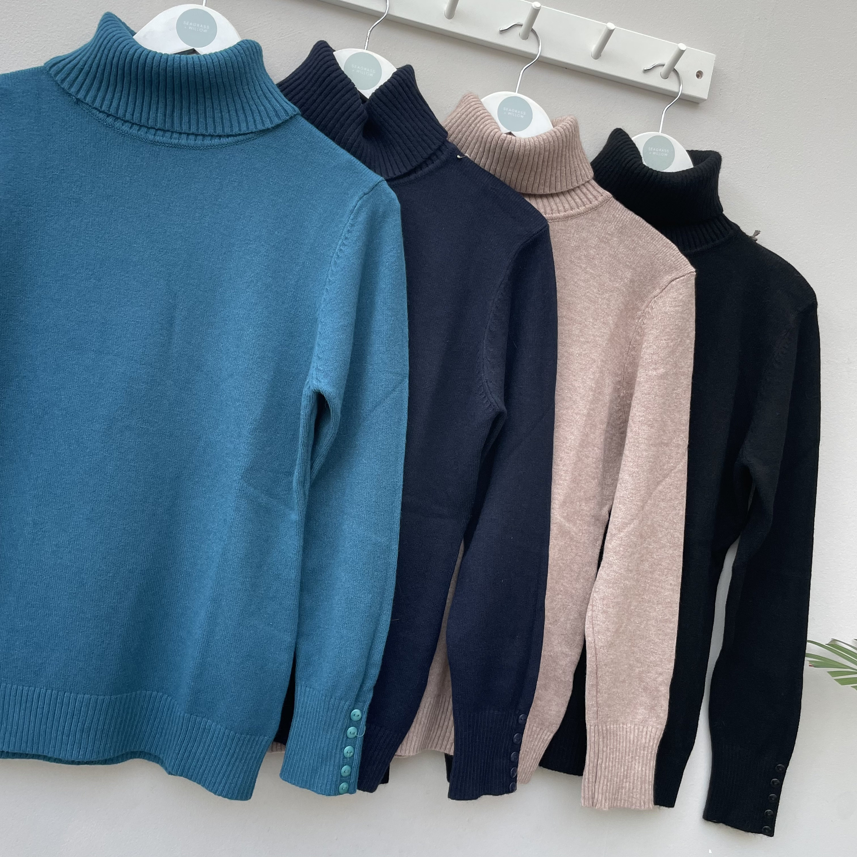 Willow High Neck Top in Assorted Colours Willow High Neck Top in Assorted Colours