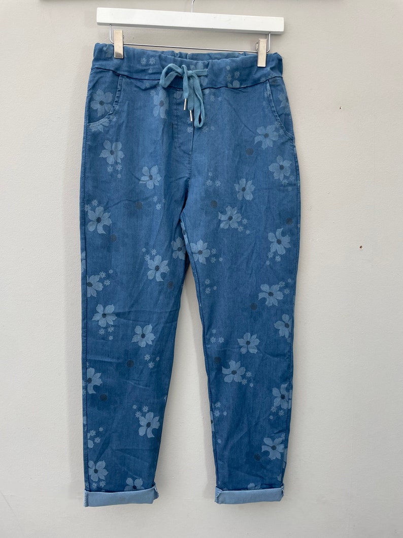 The Daisy Magic Pants. Blue