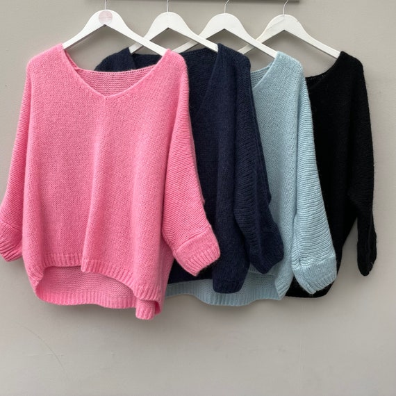 The Darcy Oversized Knit. Made in Italy 