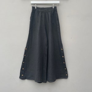 The Ginny Linen Trousers. Linen Clothing. image 7