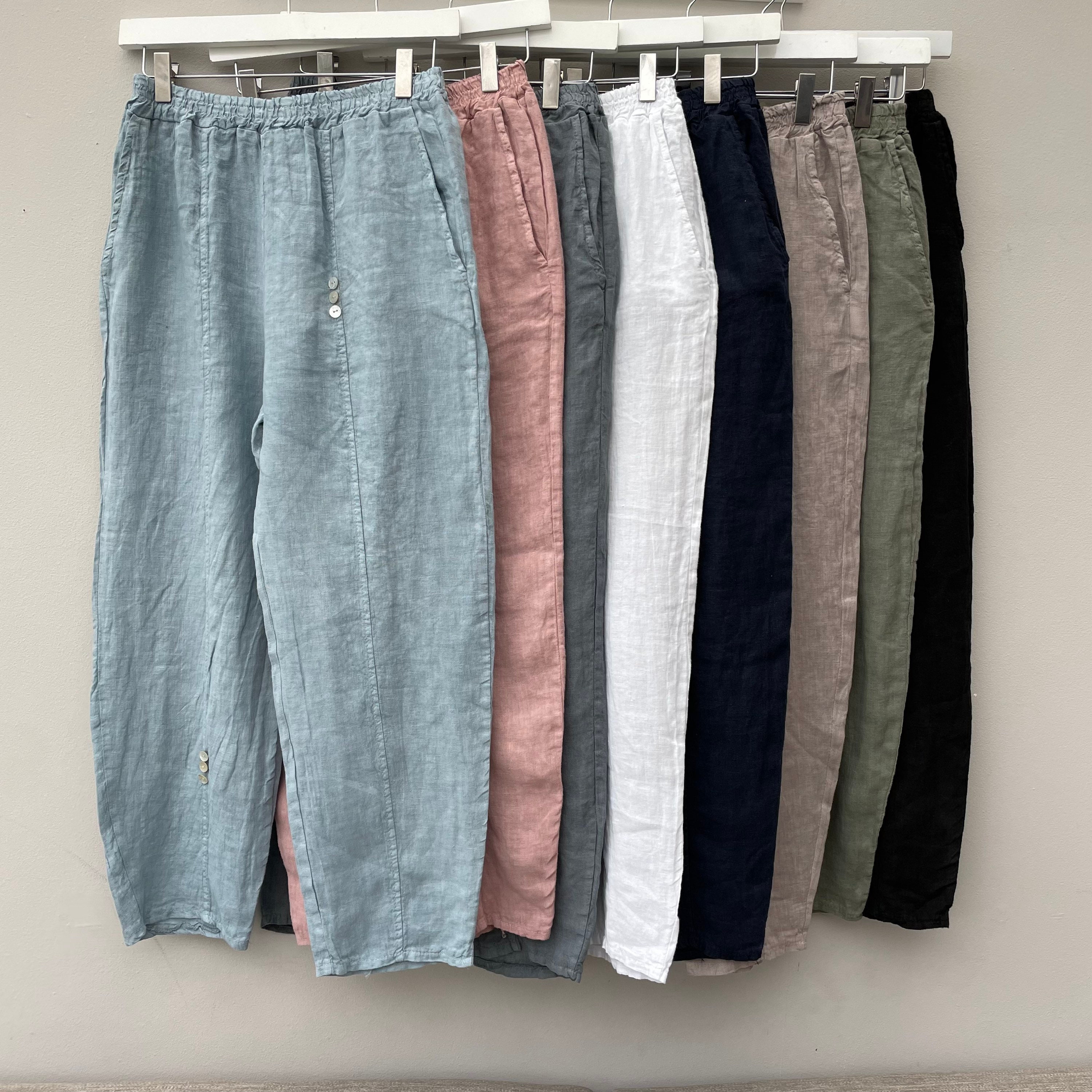 Linen Schweiz - Etsy pants