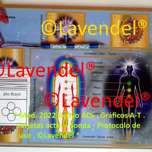 MANIFESTATION Guérison RADIONIC TABLE-Mesa Radionica Rayos Traitement Vibracional + Codes + Cartes d’énergie + Manuel complet + Français