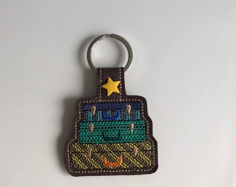 Koffer Reisen Schlüsselanhänger Taschenbaumler