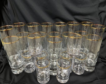 Cathys Concepts 1381G-4-S Personalized Gold Rim Martini Glass Set Set of 4 Clear/Gold Cathy's Concepts Cathys Concepts 1381G-4-S Personalized Gold Rim Martini Glass Set Set of 4 Clear/Gold Cathy's Concepts