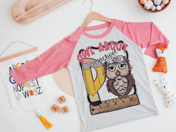 Owl shirt for girls