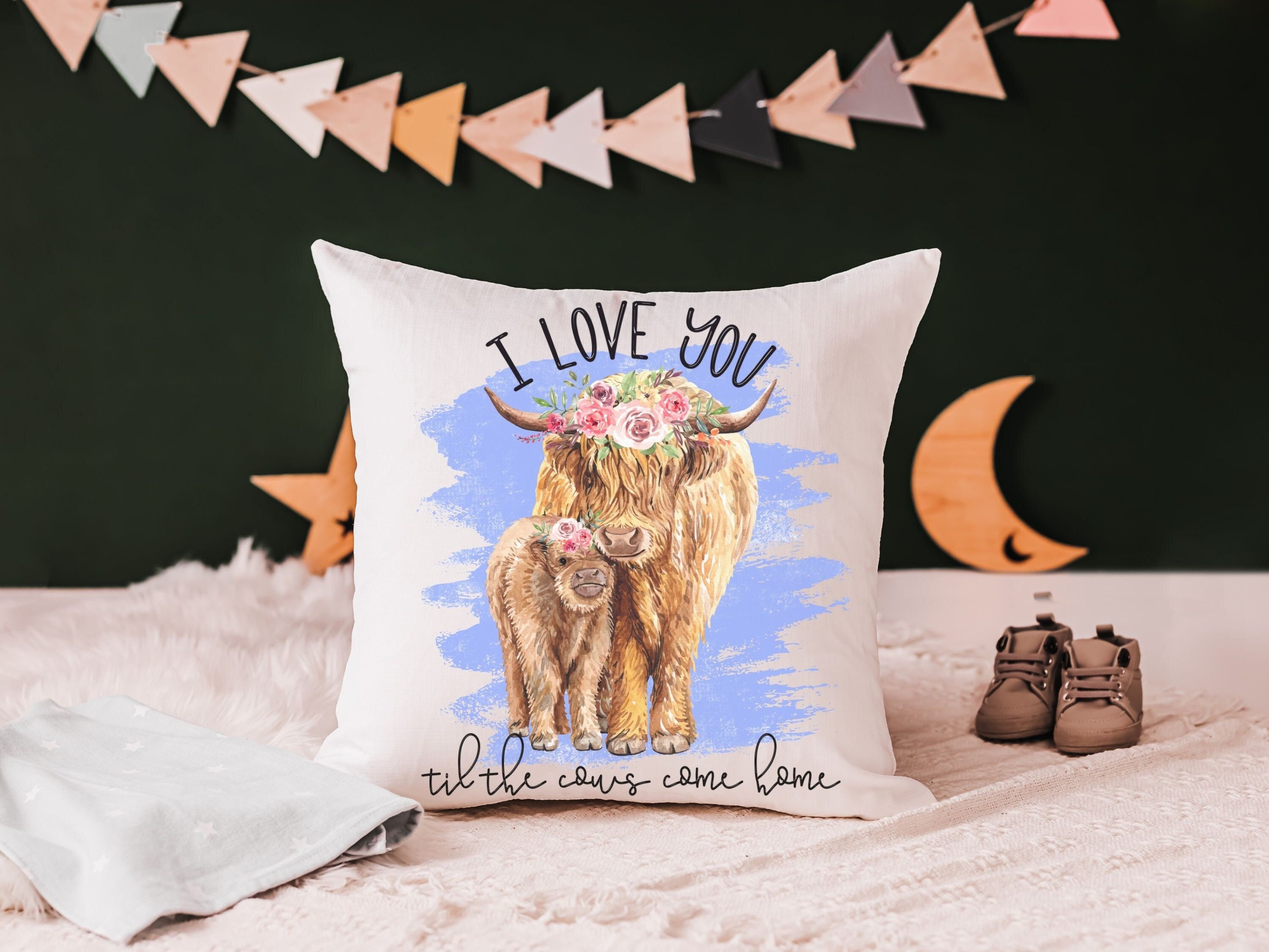 Cow pillow covers hotsell