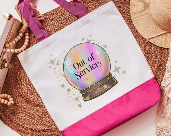 Personalized Crystal Ball Tote Bag