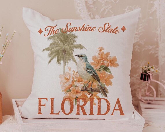 Florida state bird pillows & towels