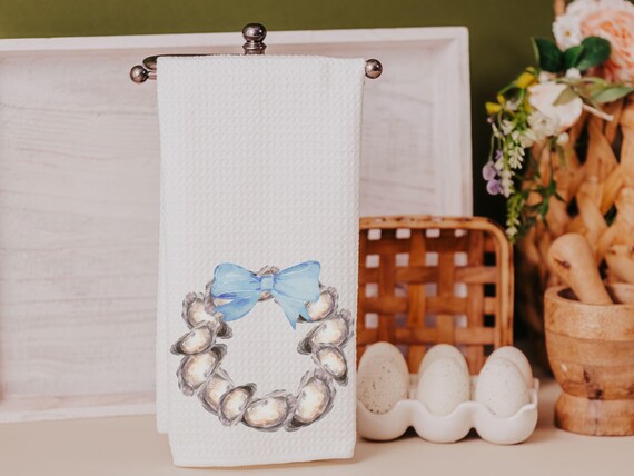 Oyster Shell Coquette Towels