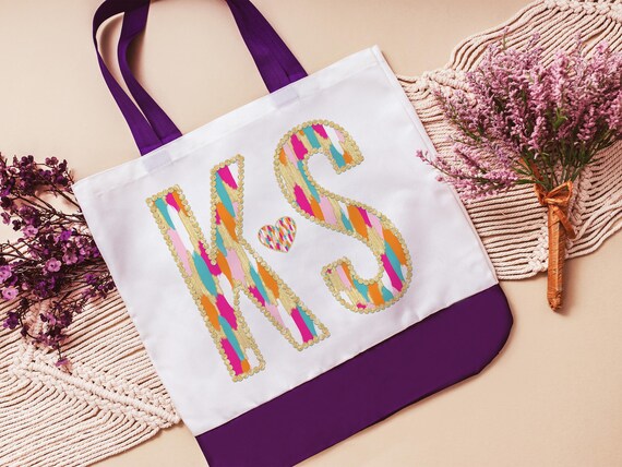 Brushstroke Heart Kansas tote bag