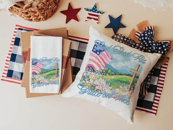 God Shed His Grace On Thee Pillow & Towel