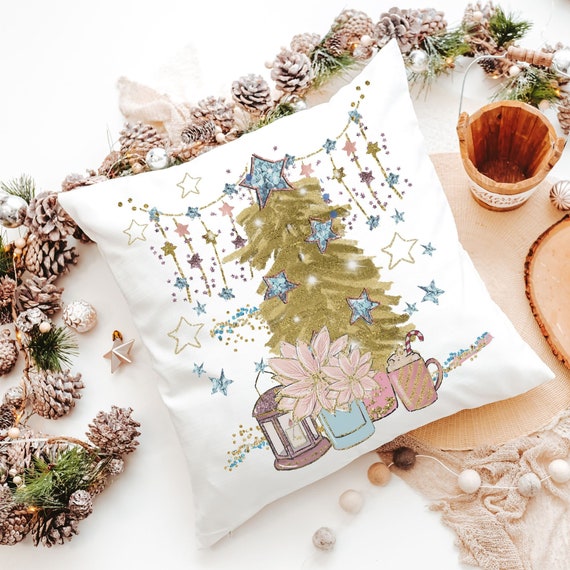Gold christmas throw pillows new arrivals