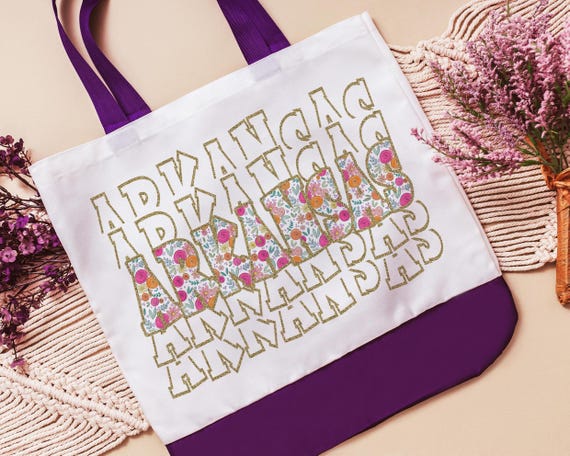 Arkansas Wildflower Tote Bag